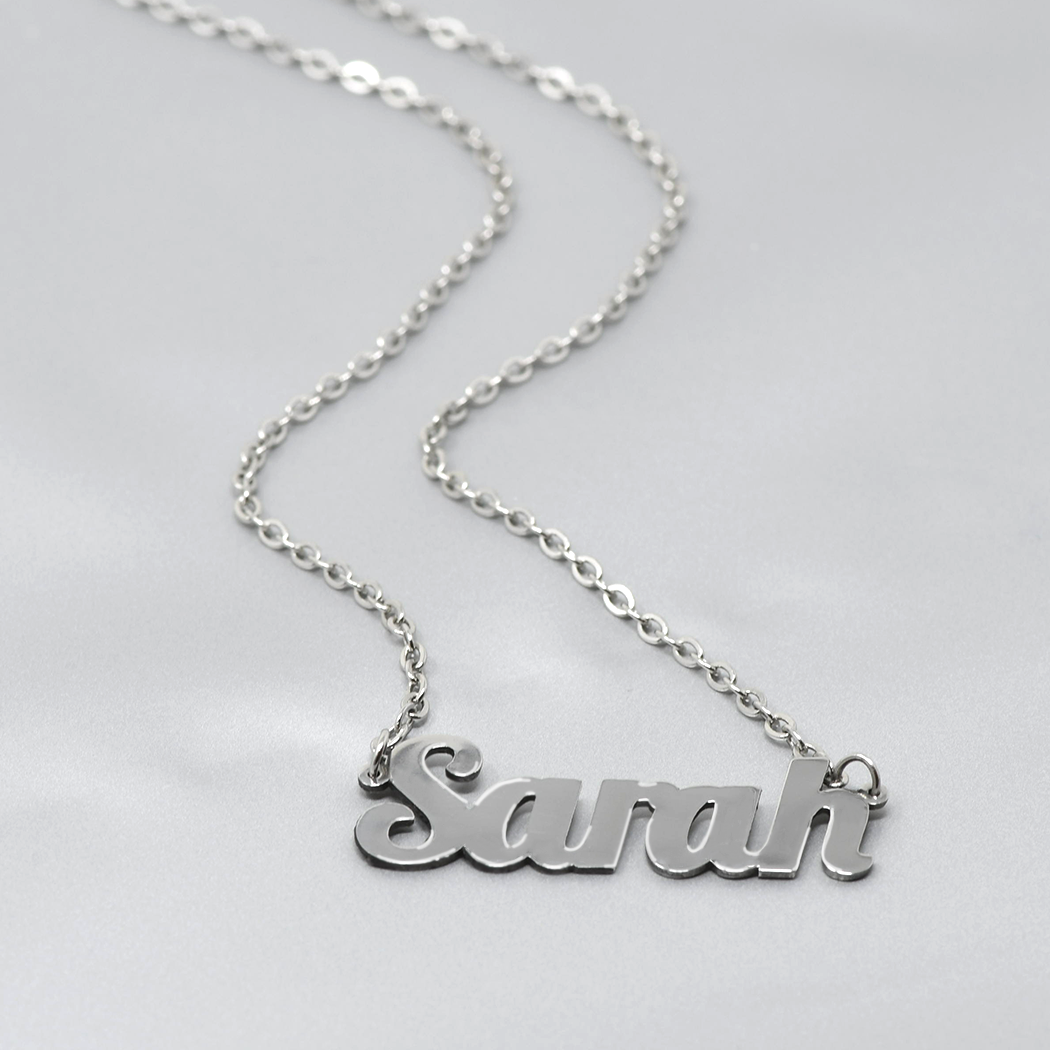 Celebrate Your Identity with a Custom Arabic Name Necklace: Gold, Silver, and More!