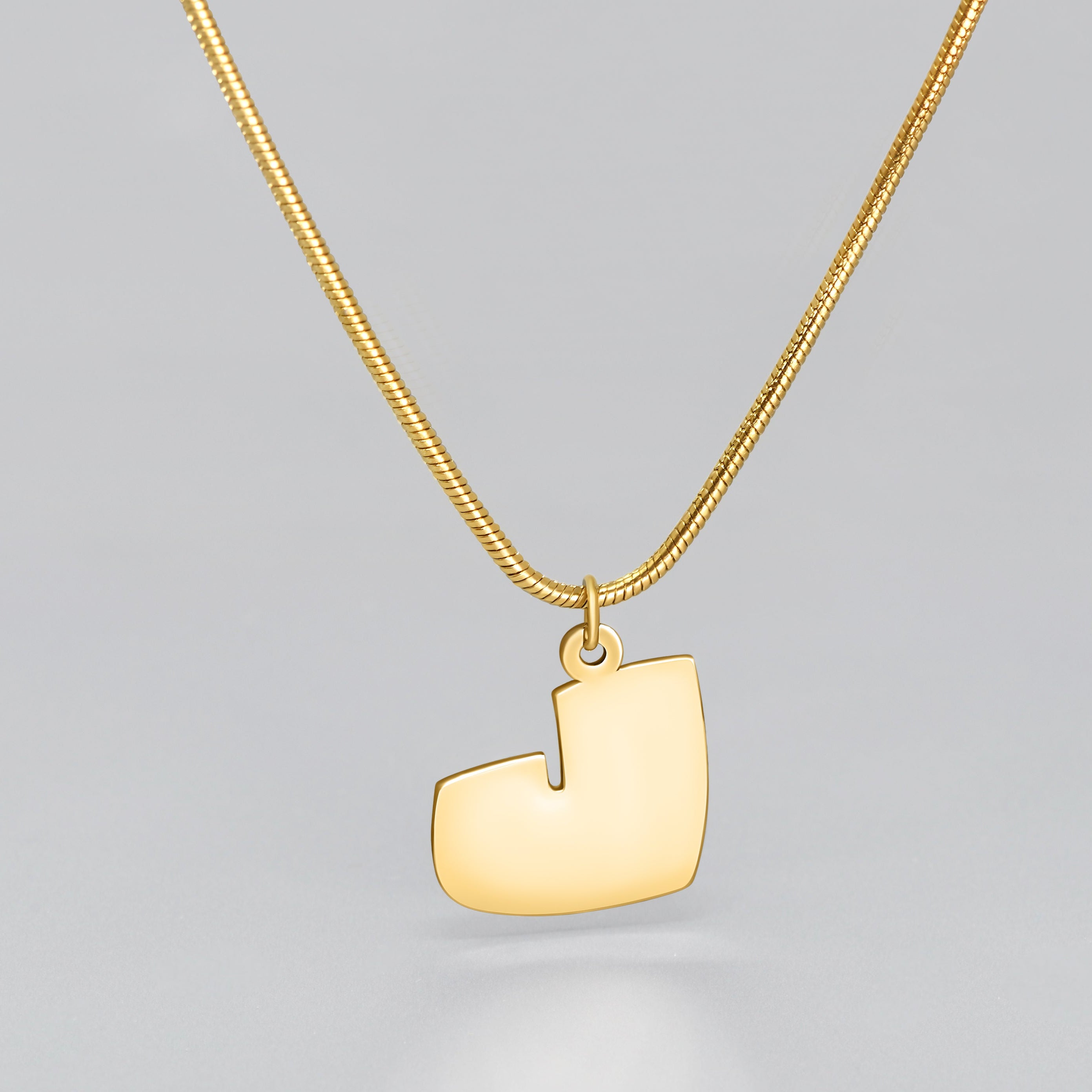 Arabic Initials Necklace