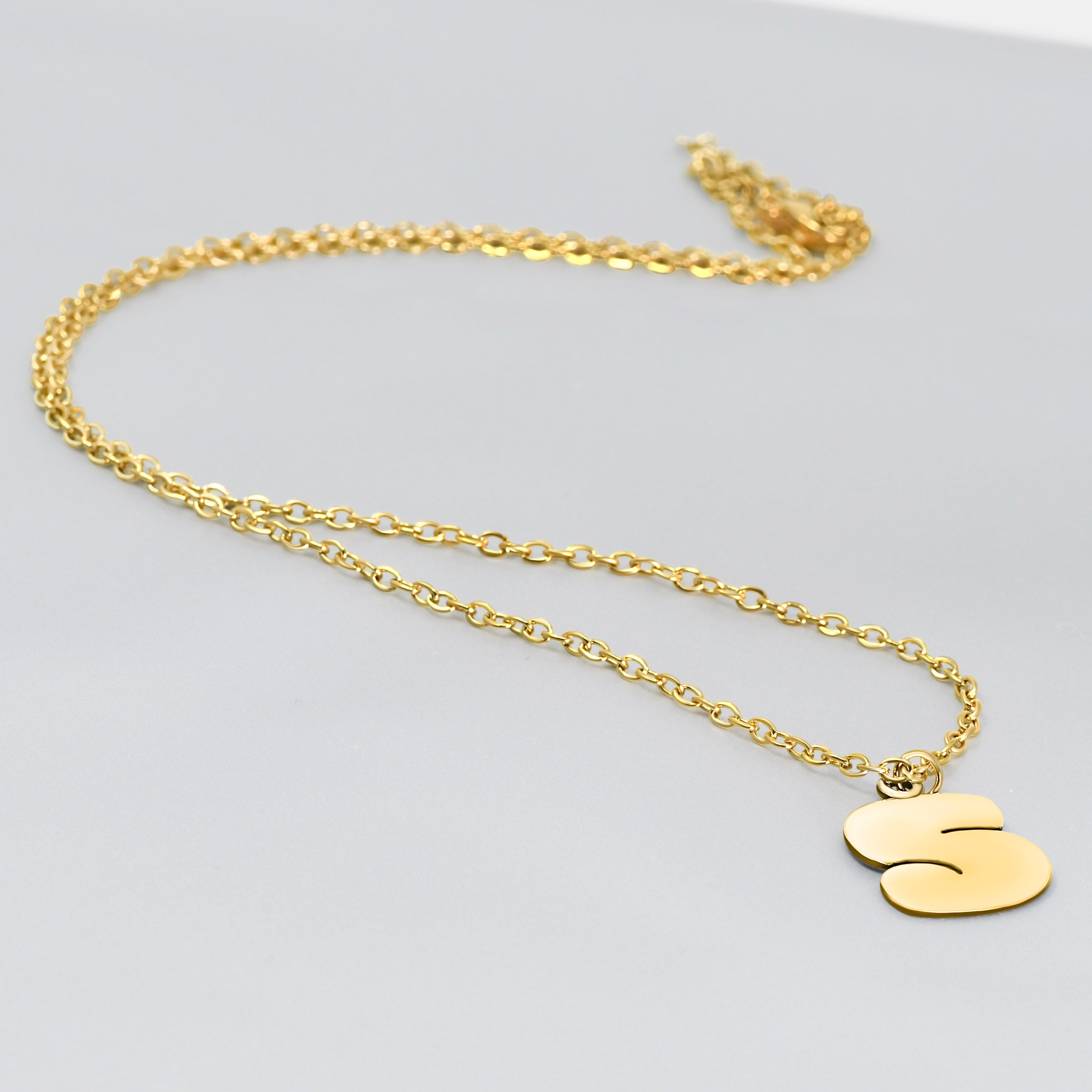 English Alphabet Necklace