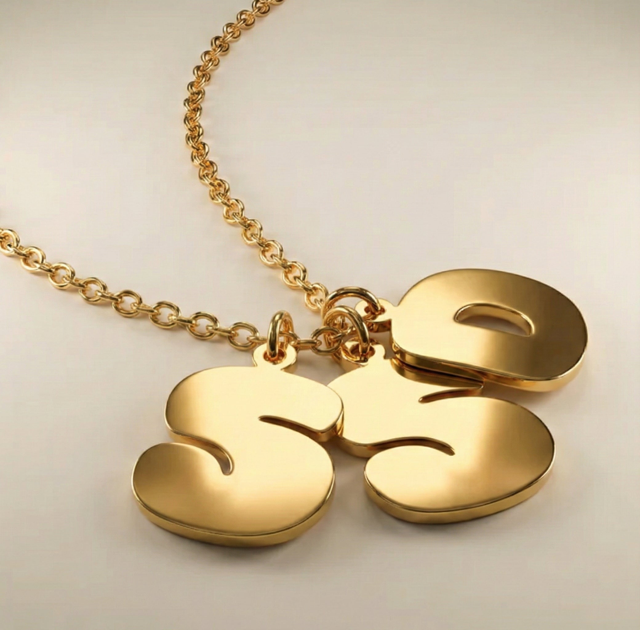 English Alphabet Necklace