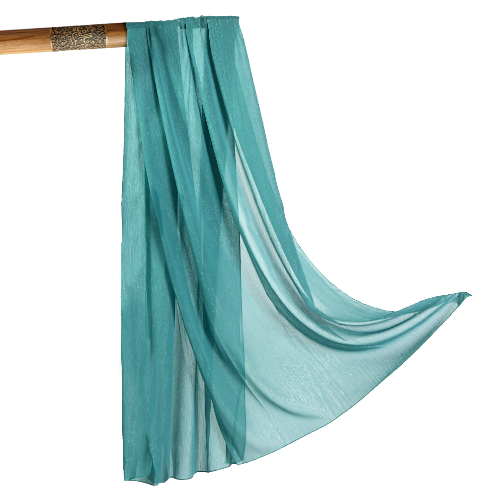 Essential Chiffon Hijab - Shimmery Teal