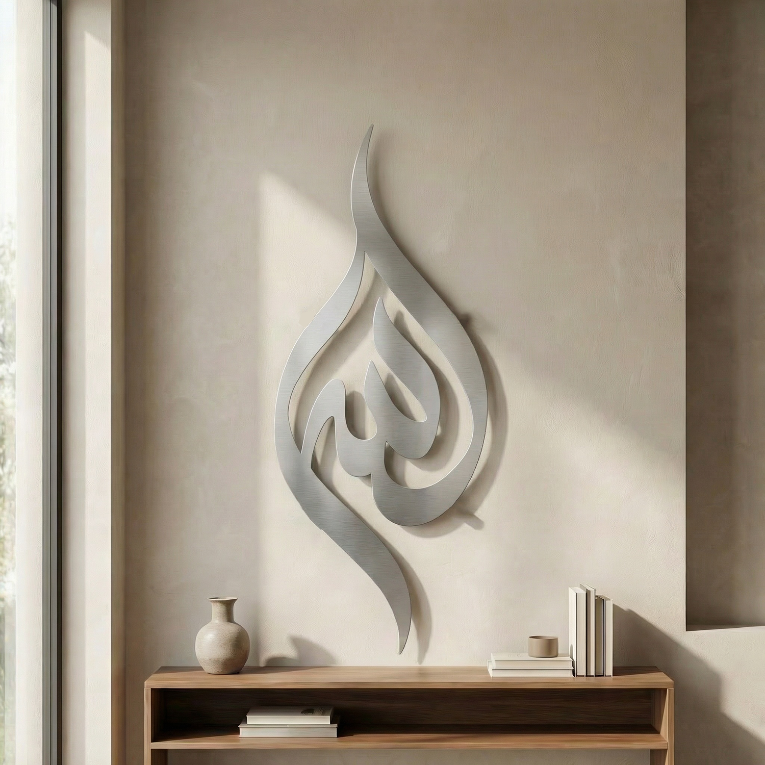 Modern Allah Calligraphy Islamic Wall Decor